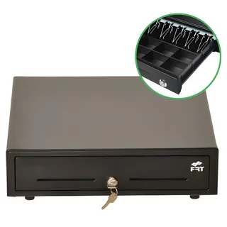 Ver Gaveta de Dinheiro em Aço GD-FRT05 FRT para PDV com 5 Divisórias para Cédulas e 8 para Moedas — imagem 2