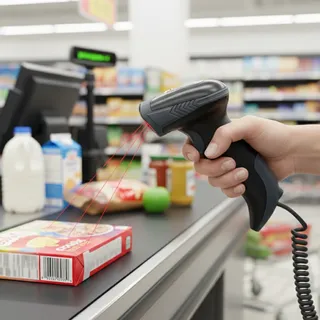 Ver Leitor de Código de Barras LH-7888 FRT 1D e 2D USB com Leitura de QR Code e Resistência a Quedas de 1,5 m — imagem 4