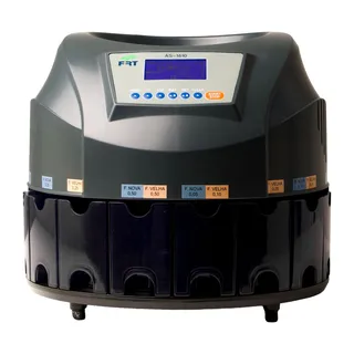 Ver Contadora e Classificadora de Moedas AS-1610 FRT até 500 Moedas/min com Relatório no Display Bivolt — imagem 1